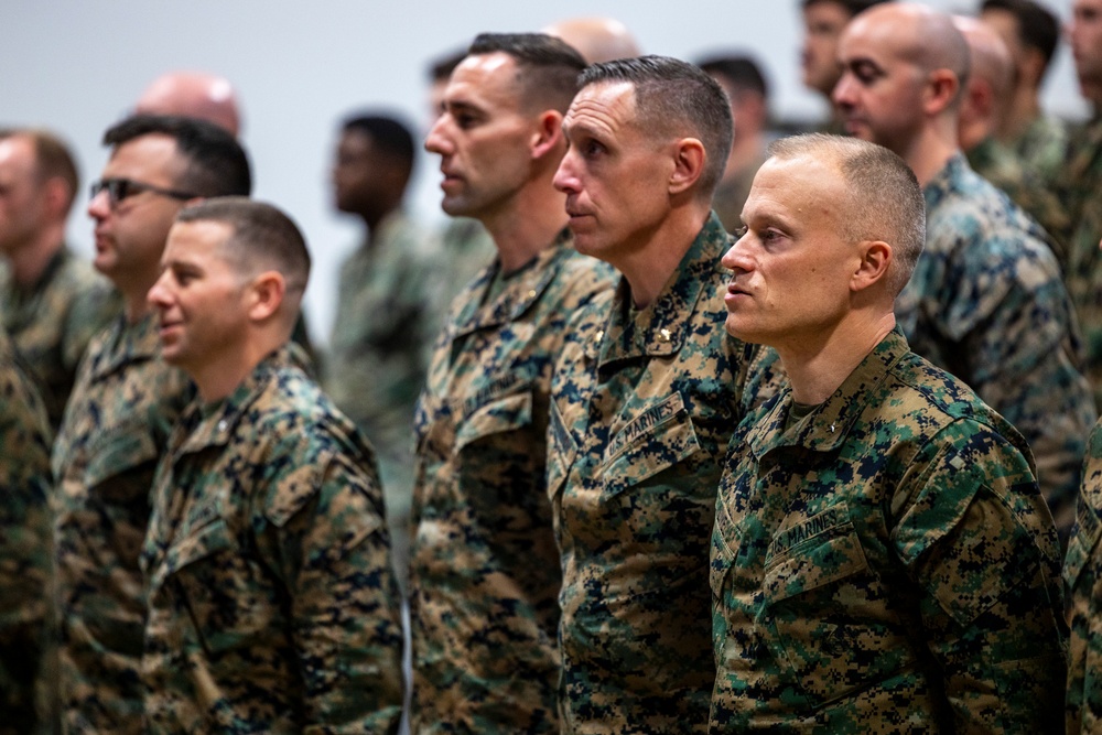 2nd MEB 250th Marine Corps Birthday Cake Cutting Ceremony