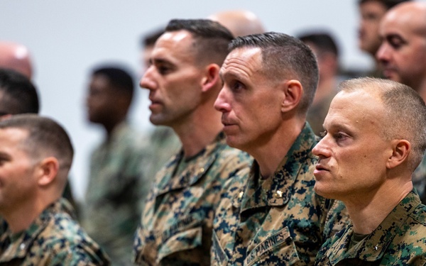 2nd MEB 250th Marine Corps Birthday Cake Cutting Ceremony