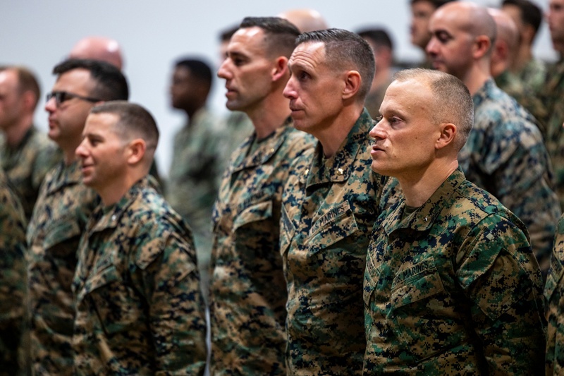 2nd MEB 250th Marine Corps Birthday Cake Cutting Ceremony