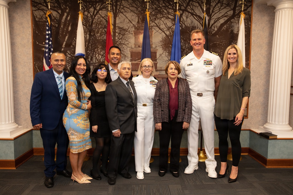 LCDR Torresguevara promoted at NAVSUP WSS