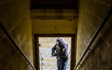 Fort Knox Law Enforcement Division personnel conduct aggressive violence training