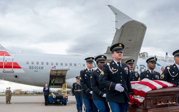 NY Army National Guard Provides Funeral Honors for Homecoming of WWII Airman