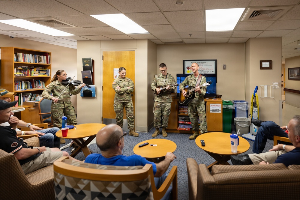 Six-String Soldiers Perform for Veterans in Nebraska