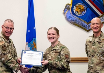 Tiger of the Week October 7, 2025  SrA Lauren N. Macmillan 377th Air Base Wing Test Support Squadron