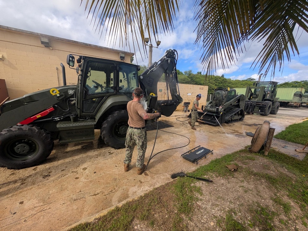 NMCB 133 Deployed to Guam