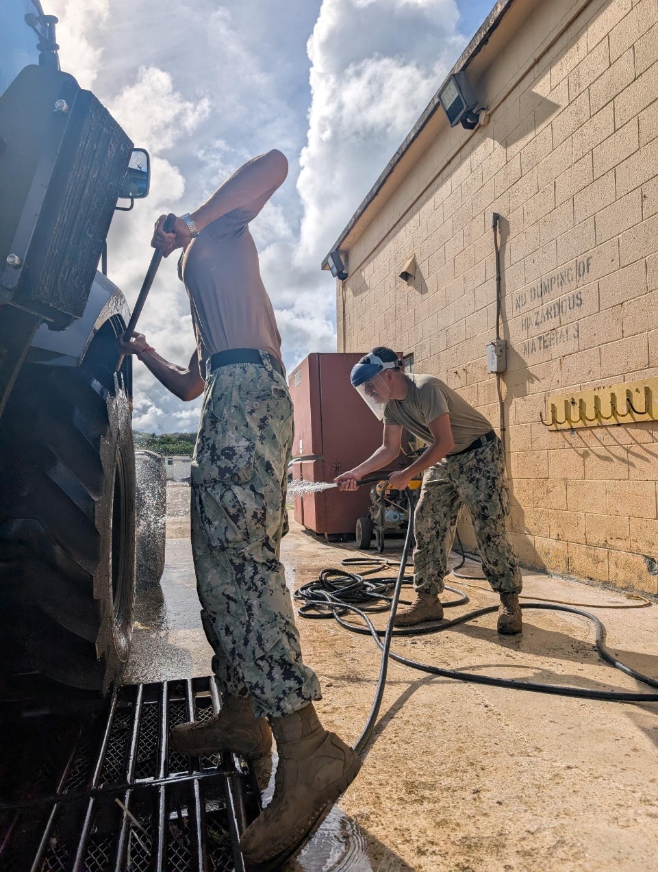 NMCB 133 Deployed to Guam