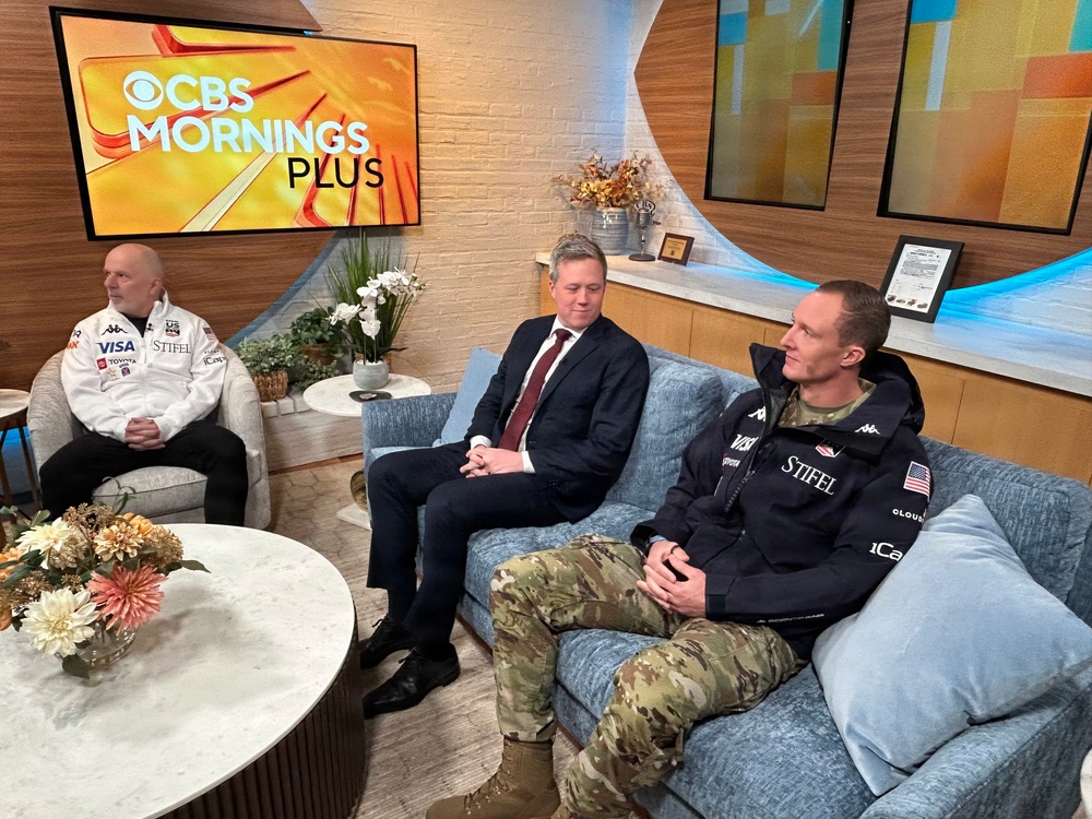 Sgt. Robert Burns engagement with Secretary of the Army Dan Driscoll