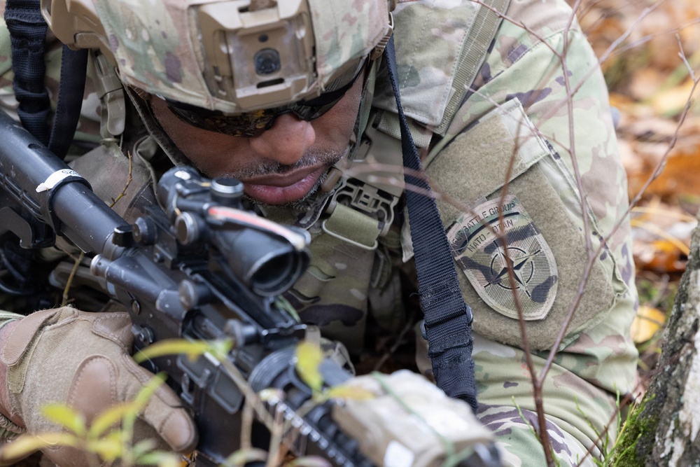 3-8 Cav conducts Operation Nightmare with NATO allies