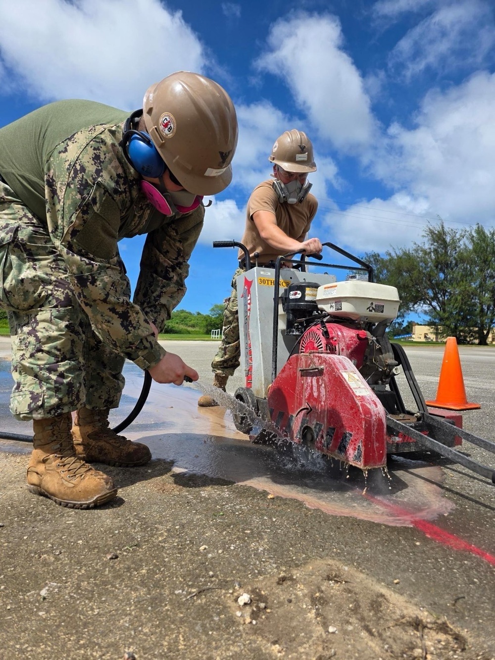 NMCB 133 Deployed to Guam