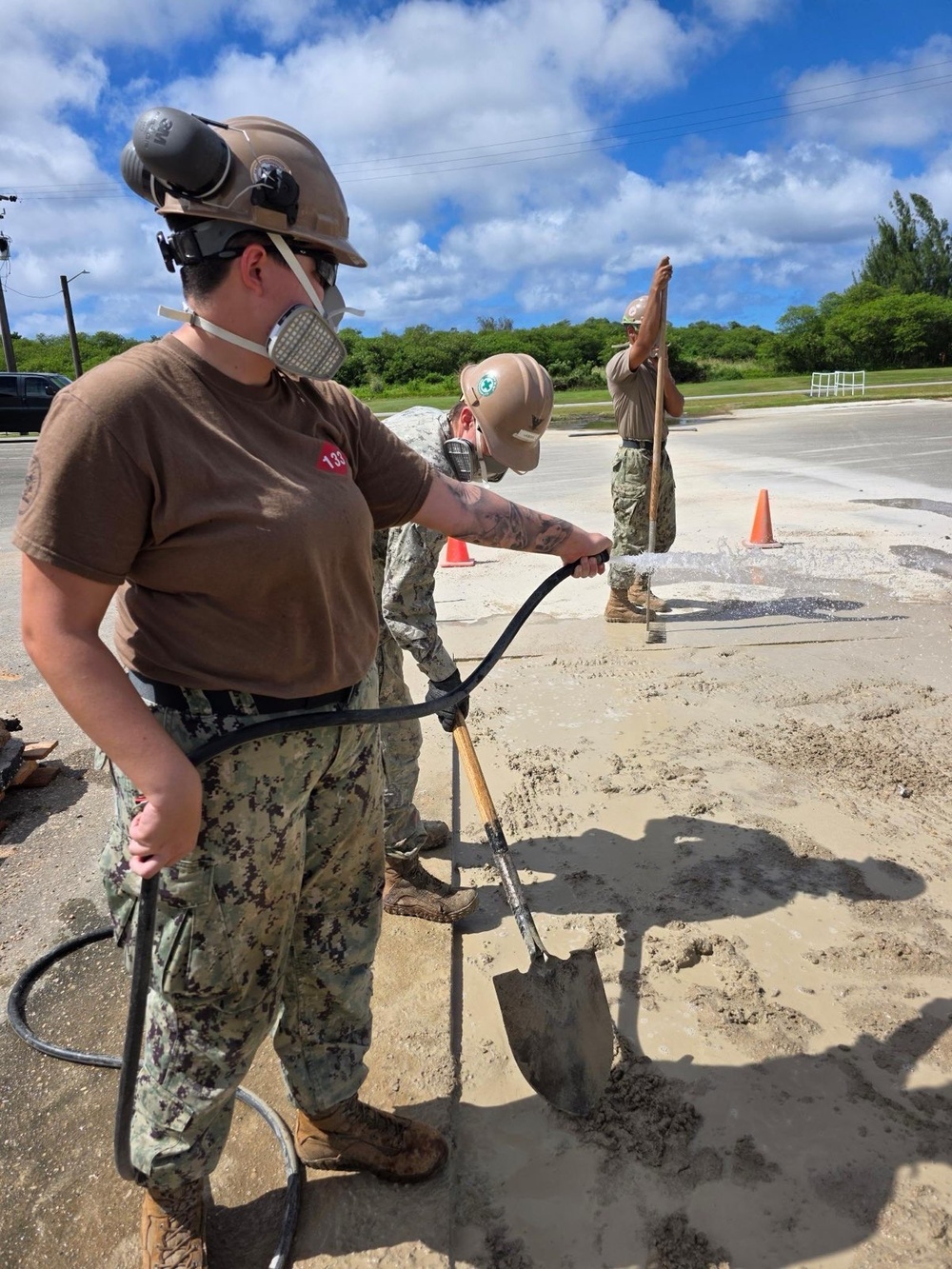 NMCB 133 Deployed to Guam