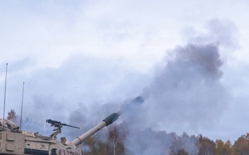 1-5 Field Artillery completes Table VI in Poland