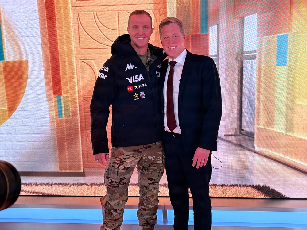 Sgt. Robert Burns engagement with Secretary of the Army Dan Driscoll