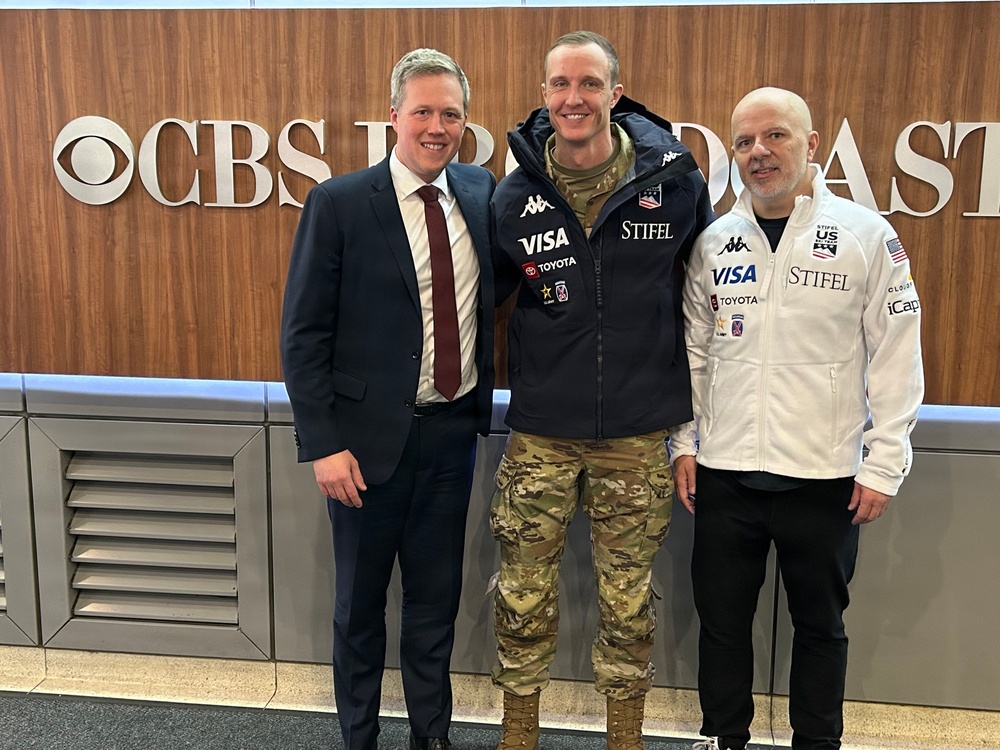 Sgt. Robert Burns engagement with Secretary of the Army Dan Driscoll