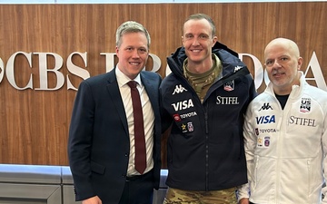 Sgt. Robert Burns engagement with Secretary of the Army Dan Driscoll