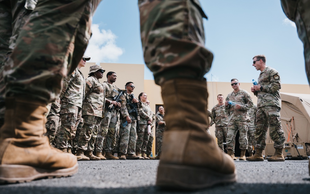 AFSOUTH commander visits St. Croix