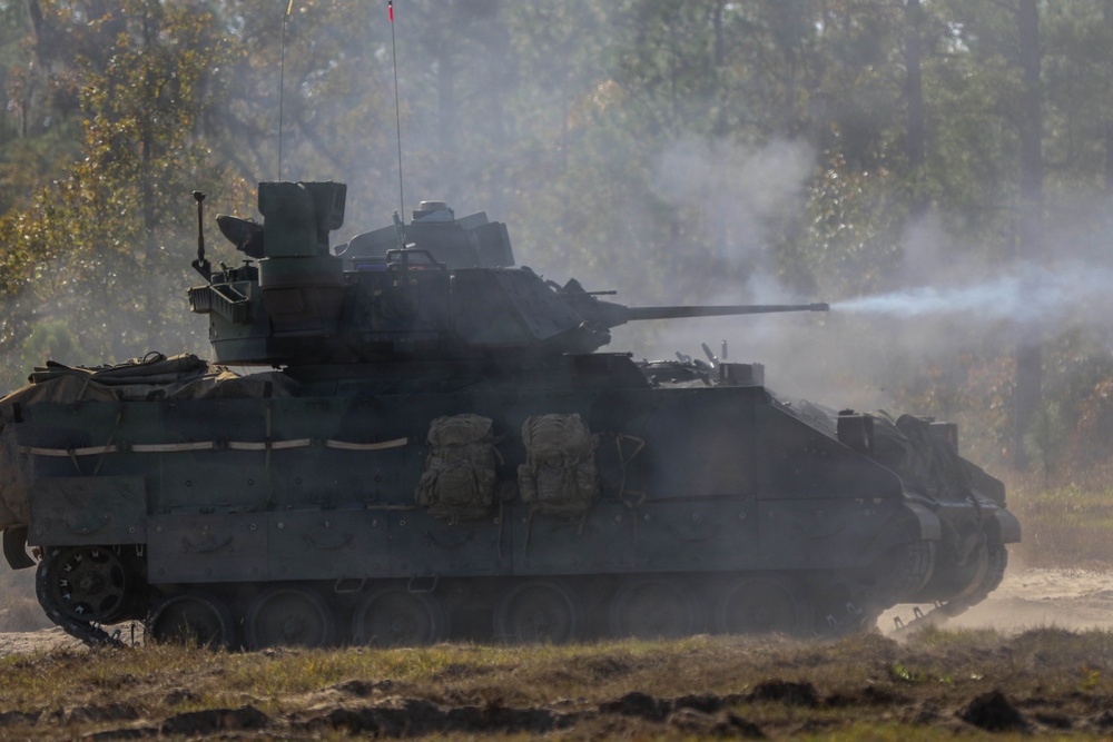 67th Armor Regiment conducts live-fire exercise