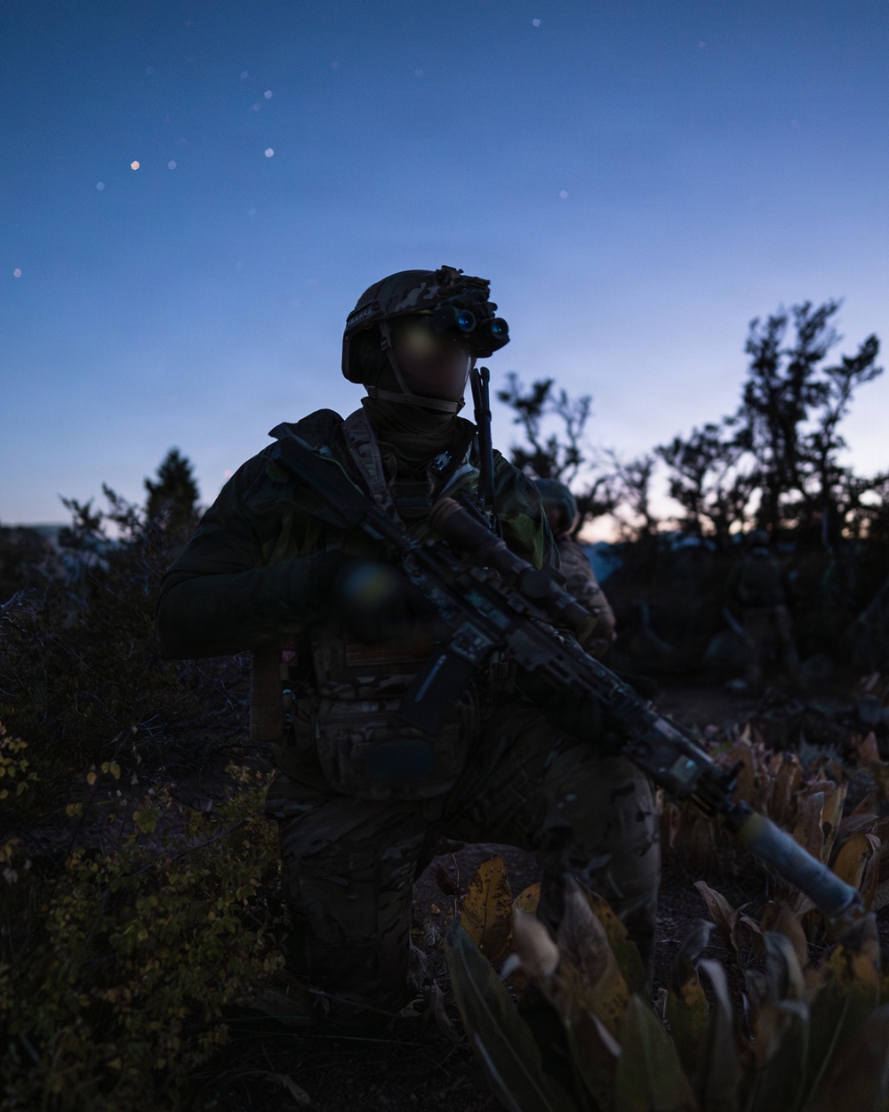 Mountain Warfare at Night