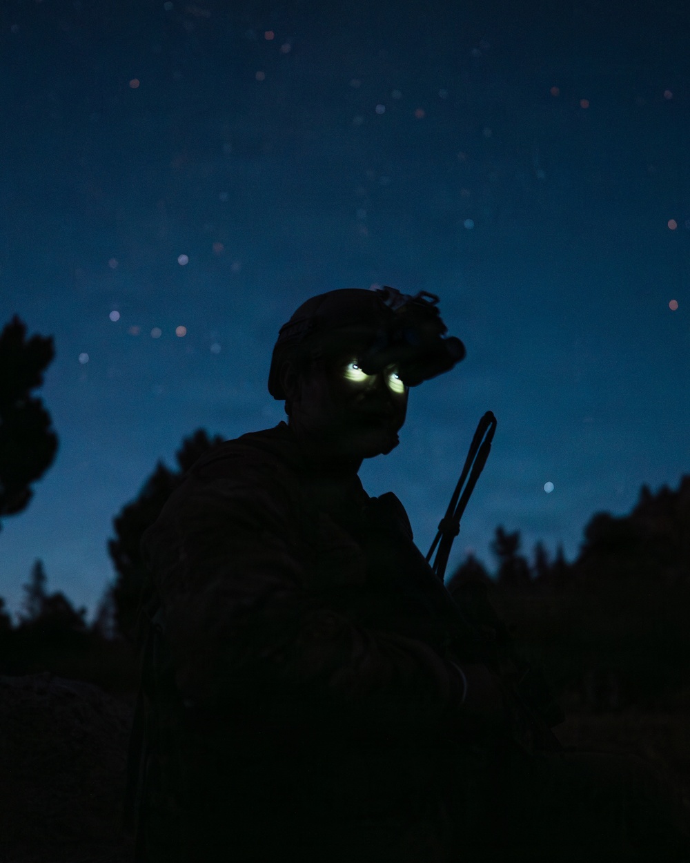 Mountain Warfare at Night