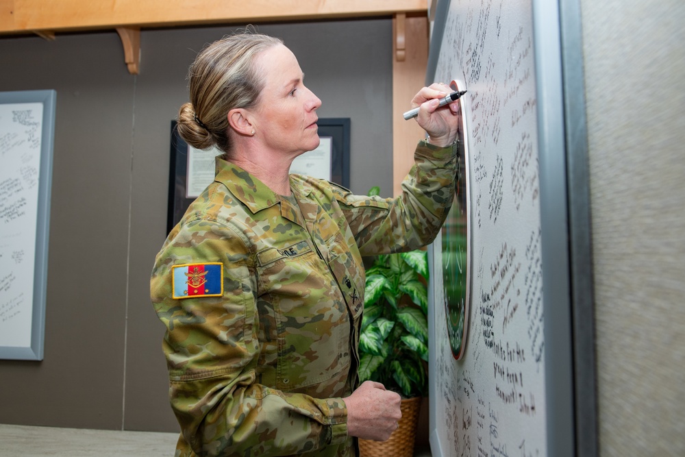 Australia’s Chief of Joint Capabilities visits NSDC