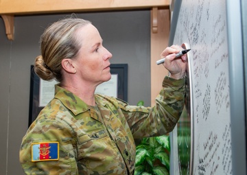 Australia’s Chief of Joint Capabilities visits NSDC