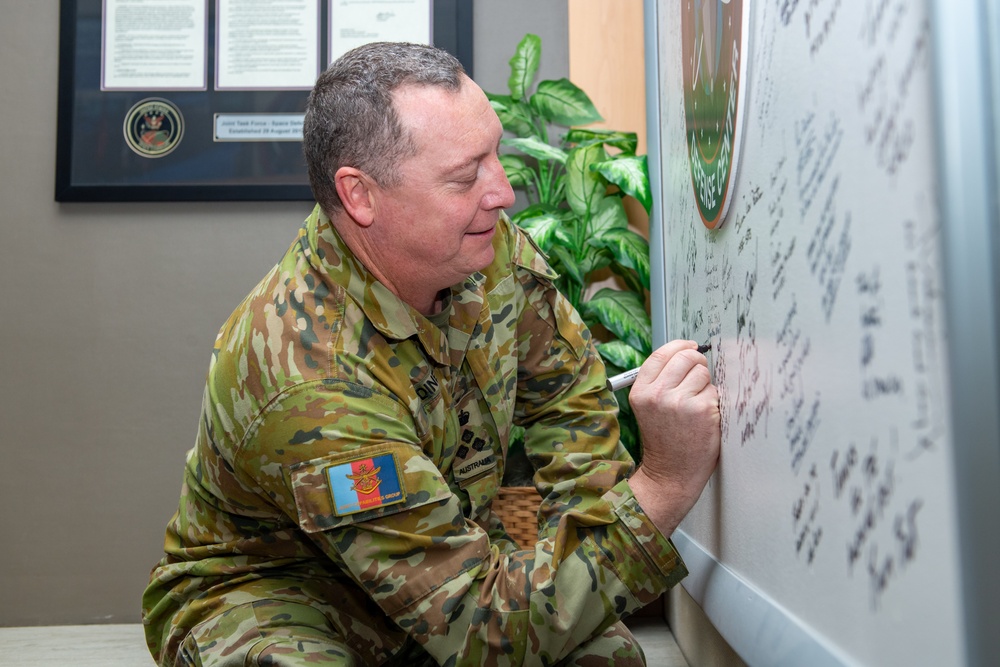 Australia’s Chief of Joint Capabilities visits NSDC
