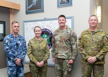 Australia’s Chief of Joint Capabilities visits NSDC