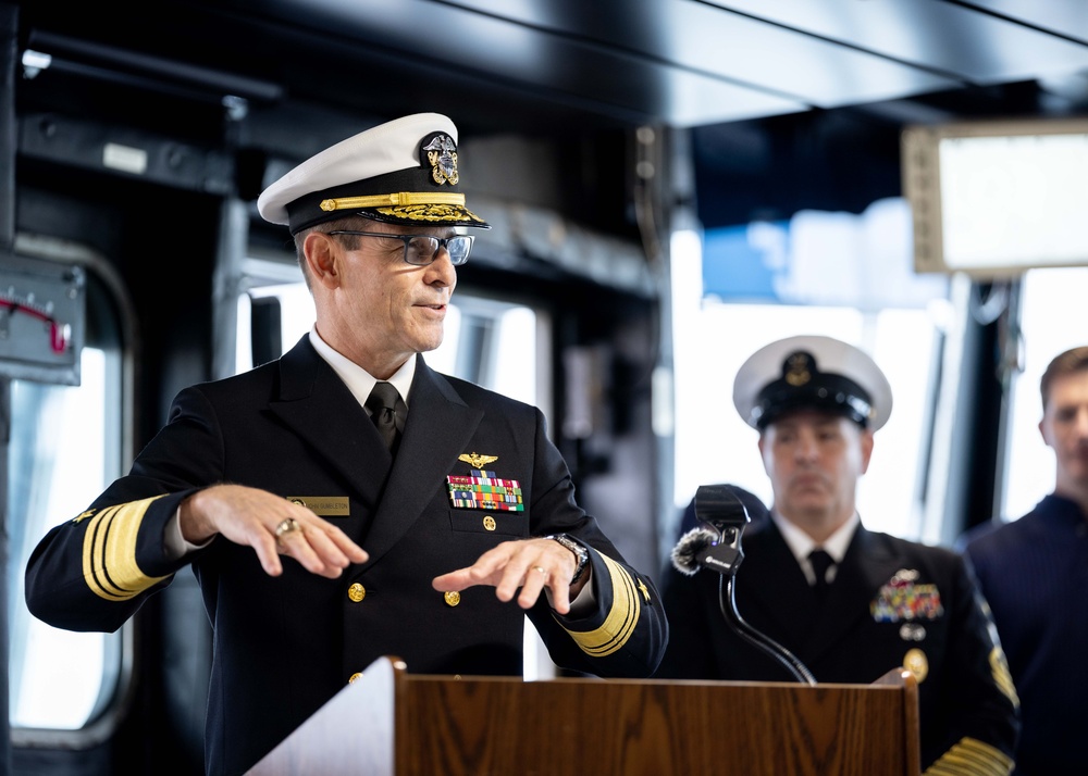 Military Sealift Command Assumption of Command Ceremony