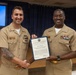 GSMC Tyler Benson Promoted to Senior Chief Petty Officer at Surface Warfare Engineering Schools Command (SWESC) Great Lakes