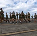 Marines with MCAS (MCBH) Conduct a Unit PT for the 250th USMC Birthday