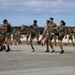 Marines with MCAS (MCBH) Conduct a Unit PT for the 250th USMC Birthday