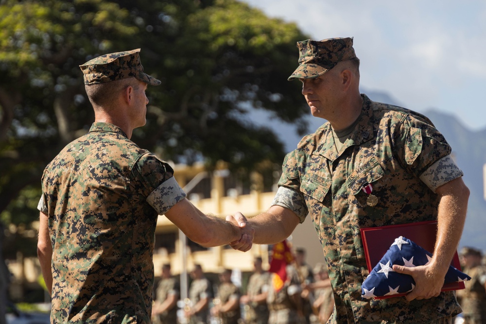 Sgt. Maj. Matthew Kidder Retires after 24 Years of Service