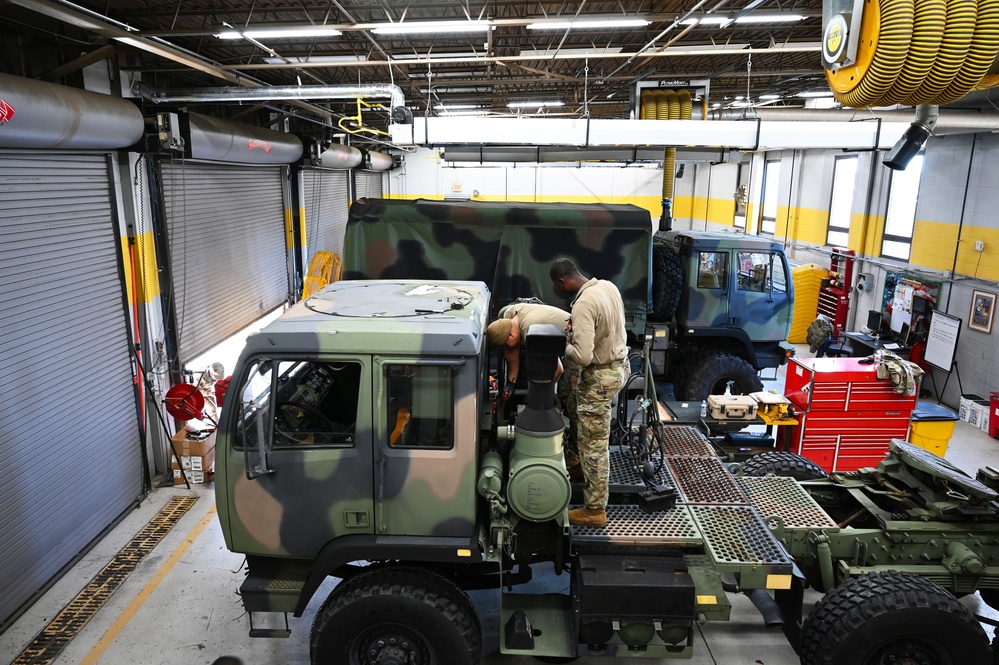 D.C. National Guard Mechanics Ensure Mission-Ready Vehicles