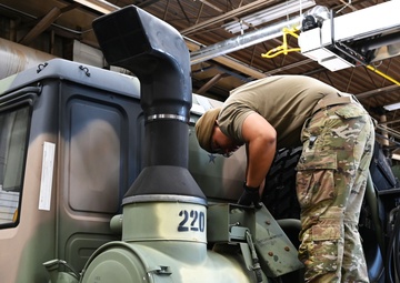 D.C. National Guard Mechanics Ensure Mission-Ready Vehicles