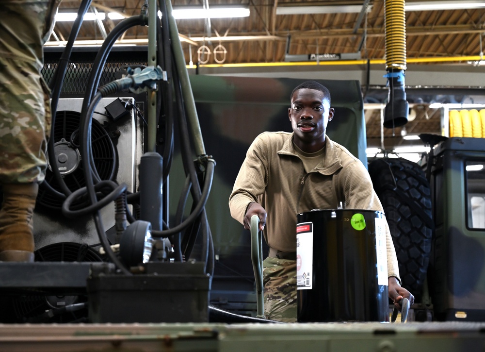 D.C. National Guard Mechanics Ensure Mission-Ready Vehicles