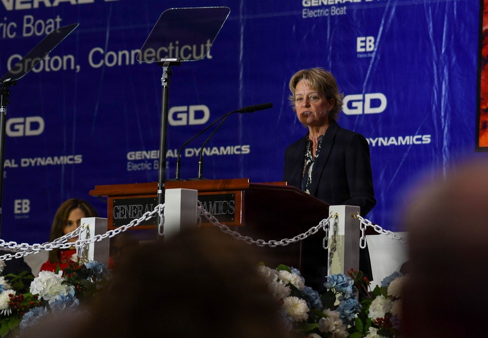 Christening Ceremony for PCU Utah (SSN 801)