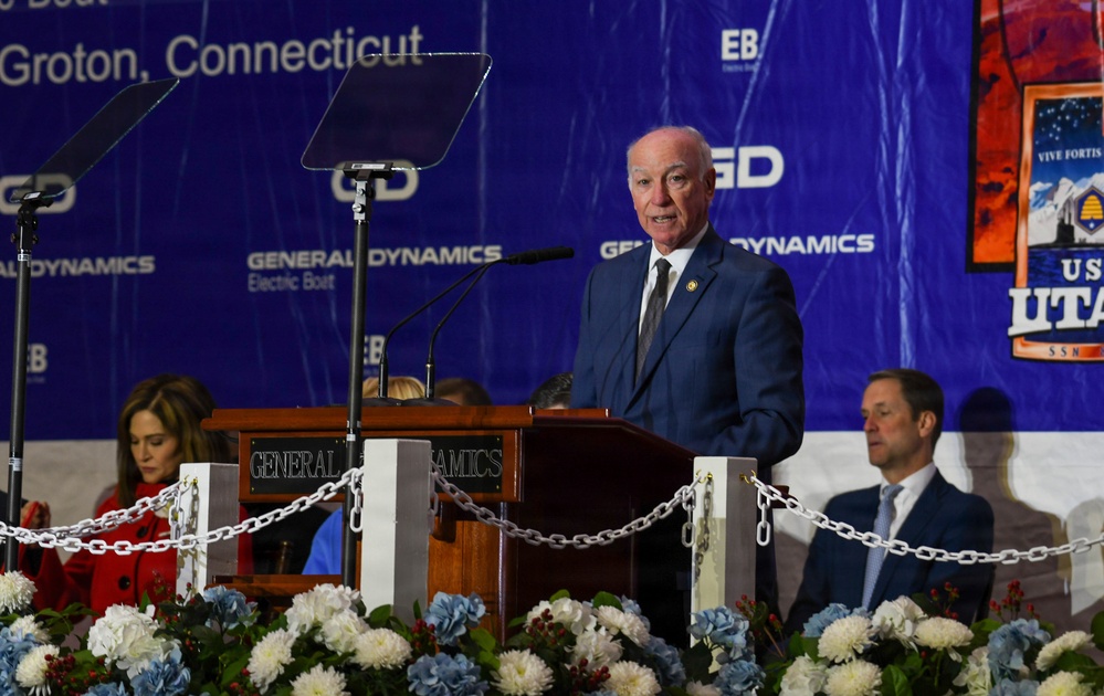 Christening Ceremony for PCU Utah (SSN 801)