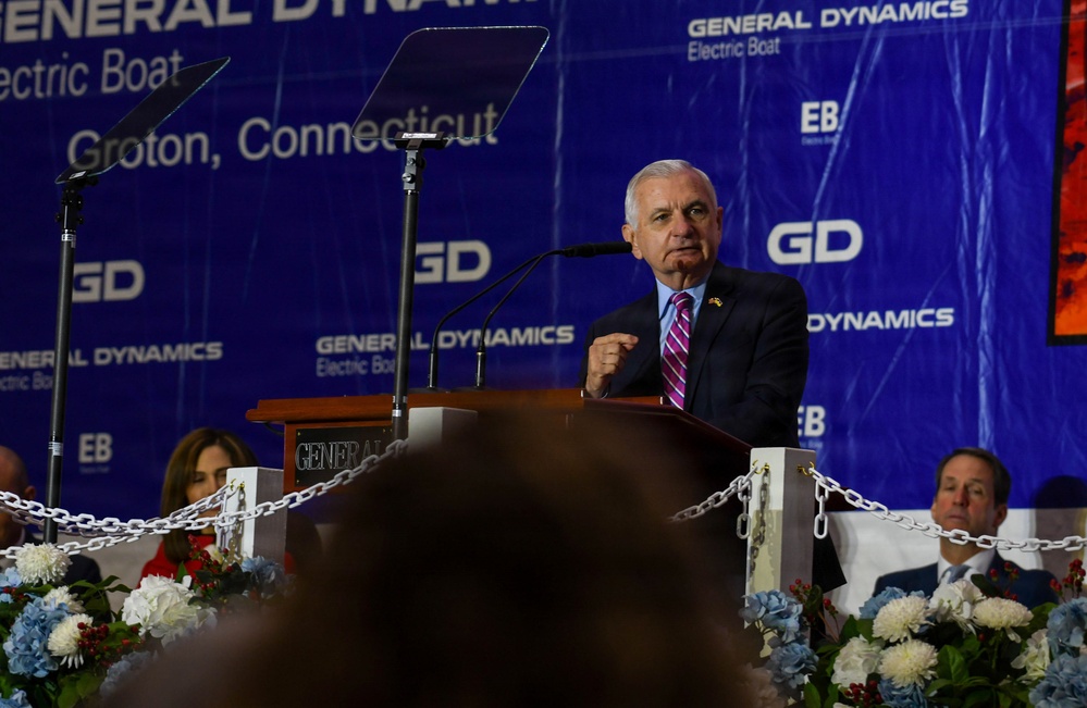 Christening Ceremony for PCU Utah (SSN 801)