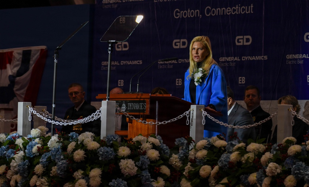 Christening Ceremony for PCU Utah (SSN 801)