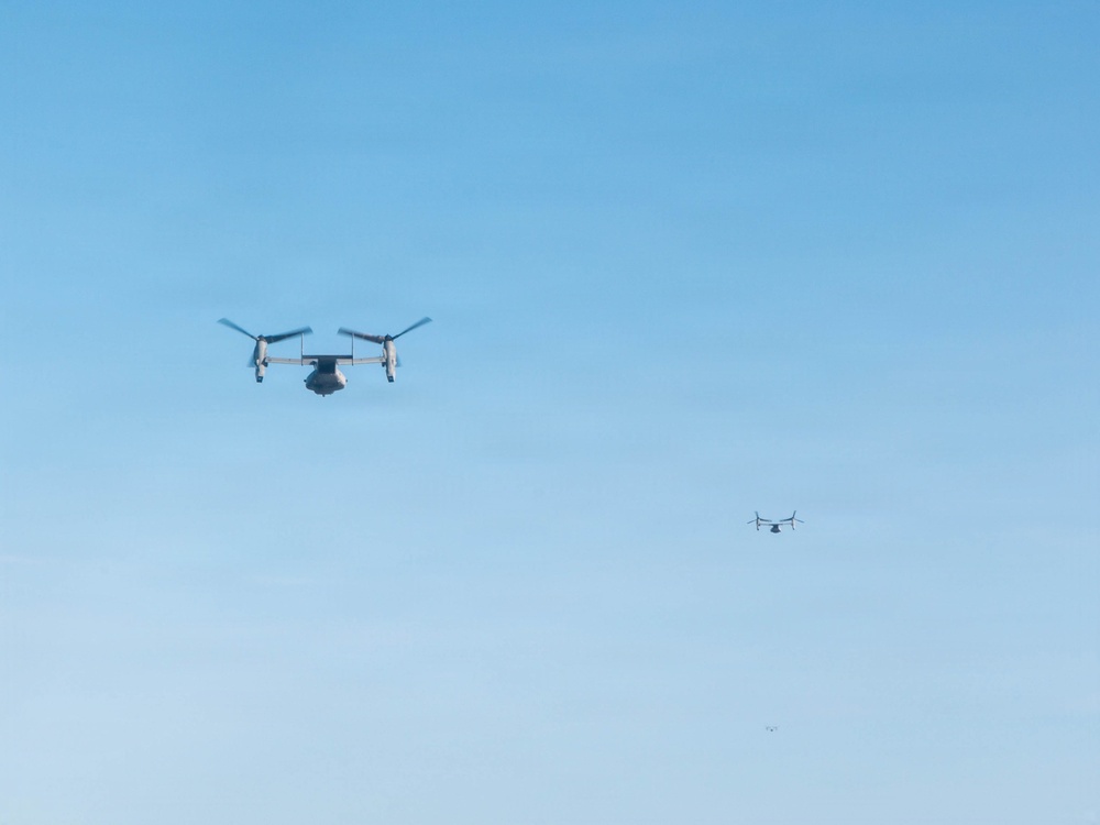 22nd MEU(SOC) | Flight Operations Aboard the USS Iwo Jima