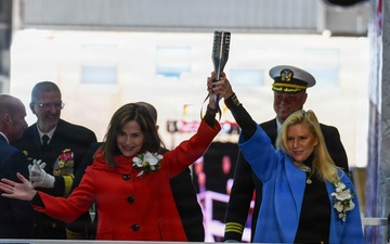 Christening Ceremony for PCU Utah (SSN 801)