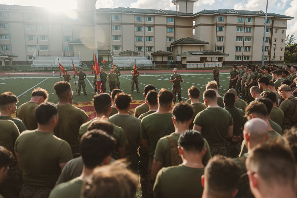 3rd LCT hosts a colors rededication ceremony