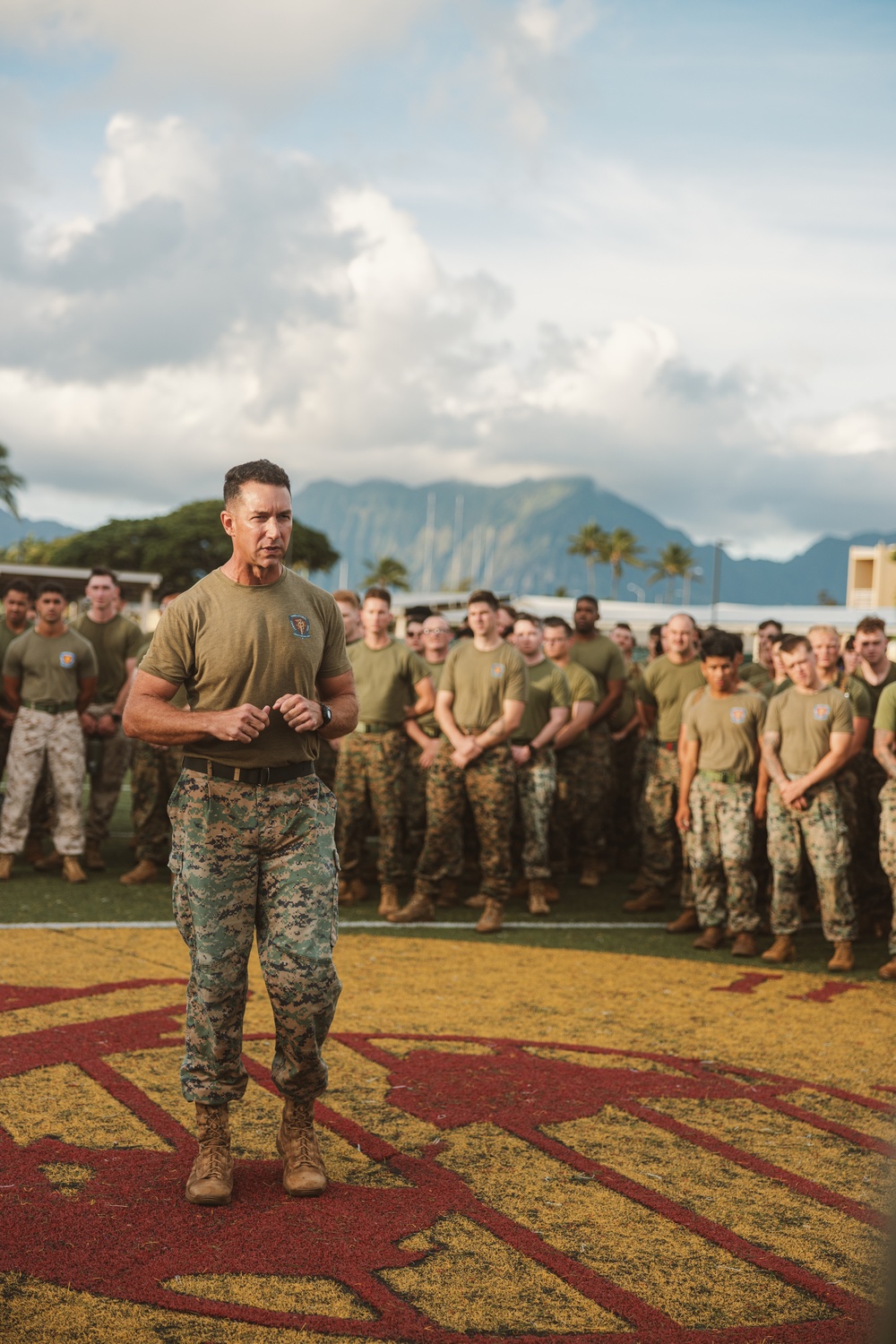 3rd LCT hosts a colors rededication ceremony