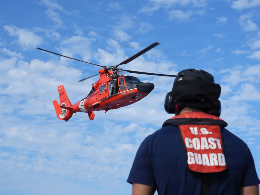 Coast Guard Air Station Barbers Point conducts swimmer training