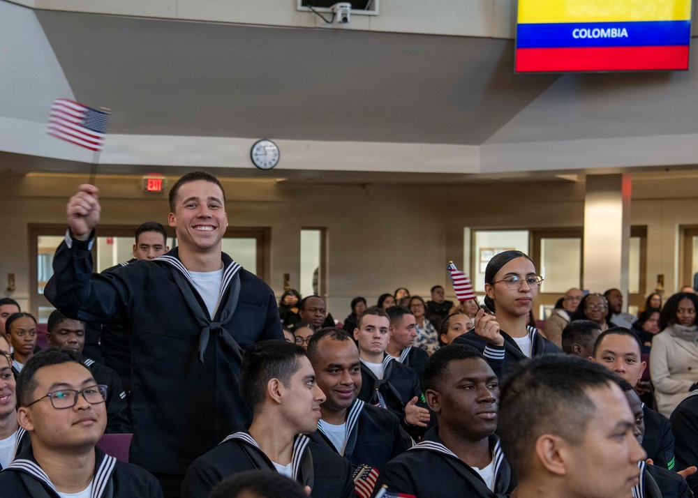 Recruit Training Command Naturalization Ceremony