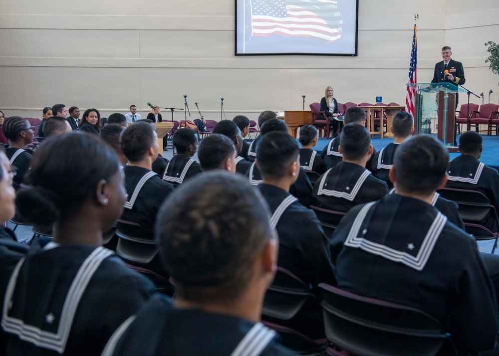 Recruit Training Command Naturalization Ceremony