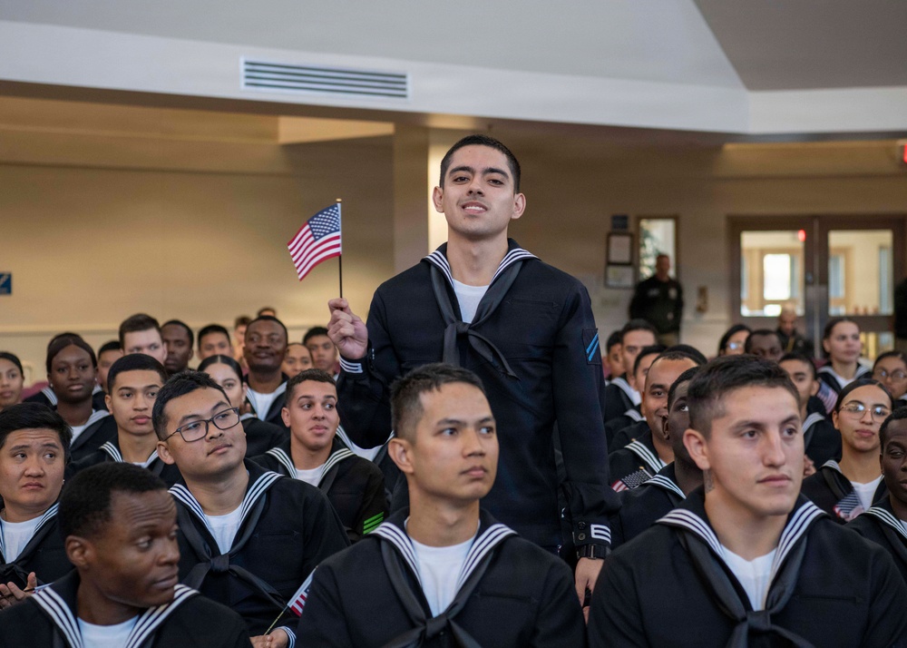 Recruit Training Command Naturalization Ceremony