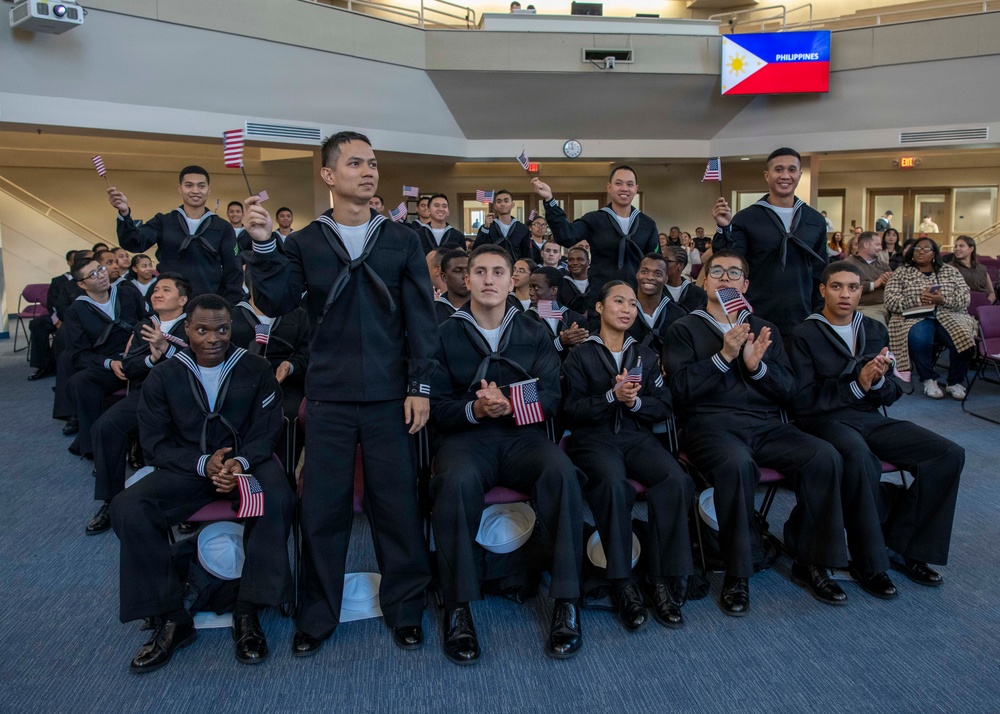 Recruit Training Command Naturalization Ceremony