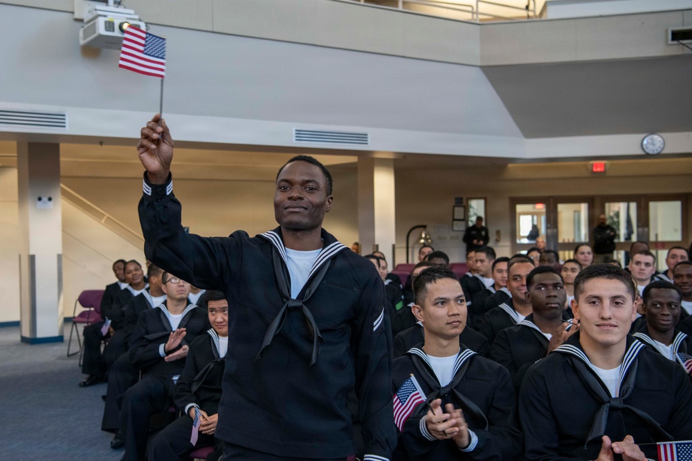 Recruit Training Command Naturalization Ceremony