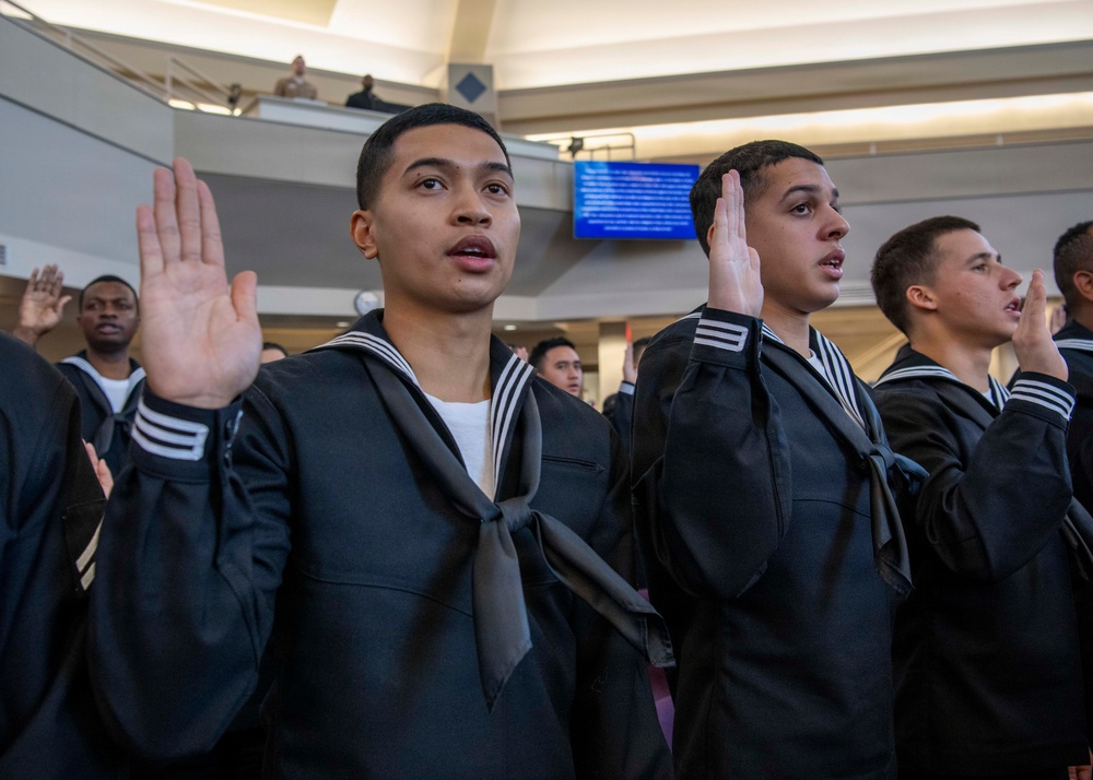 Recruit Training Command Naturalization Ceremony