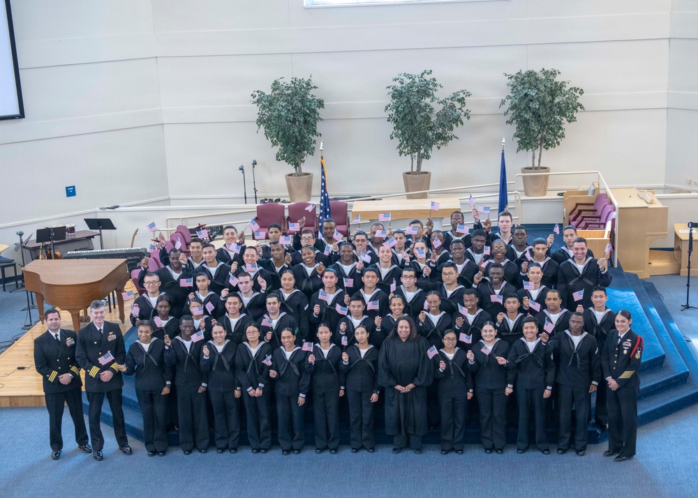 Recruit Training Command Naturalization Ceremony